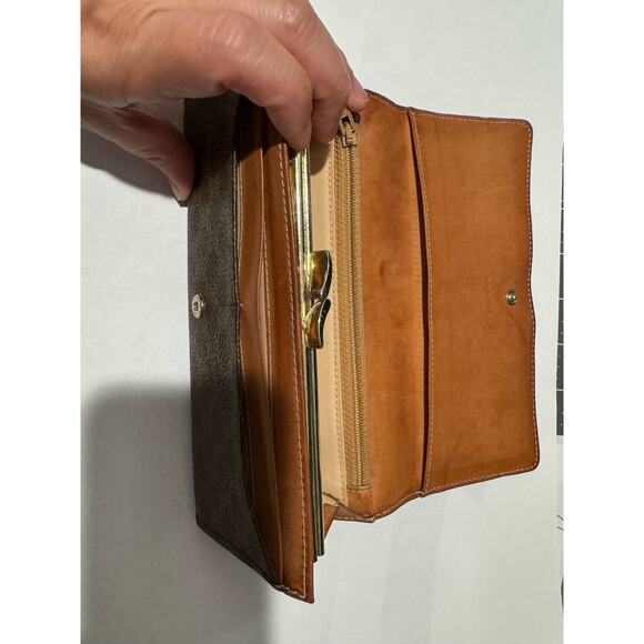 Celine Kisslock long wallet Macadam - Picture 8 of 11